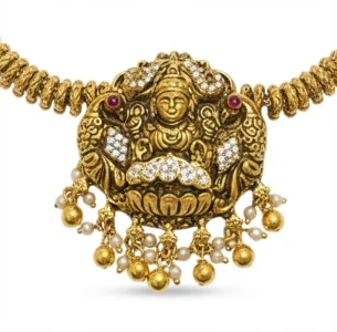 Lakshmi Temple Necklace