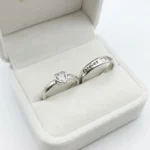 Silver Couple Ring