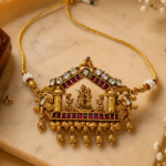 Radha Krishna Temple Necklace