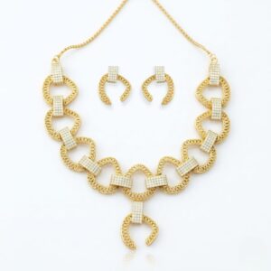 Turkish link necklace set