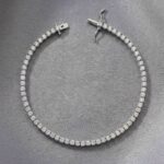 Women’s Classic Tennis Bracelet in 92.5 Sterling Silver (BIS Hallmarked)