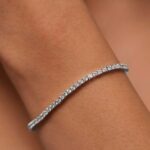 Classic Brilliance 92.5 Sterling Silver Tennis Bracelet for Women & Girls - Image 2