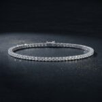 Classic Brilliance 92.5 Sterling Silver Tennis Bracelet for Women & Girls