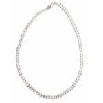 Classic Curb Link 92.5 Sterling Silver Chain for Men & Boys - Image 3