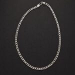 Classic Curb Link 92.5 Sterling Silver Chain for Men & Boys