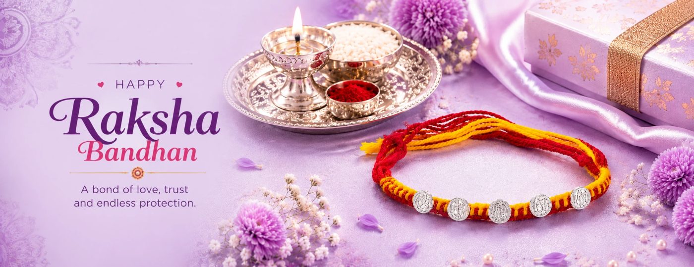 Raksha bandhan Silver Jewellery